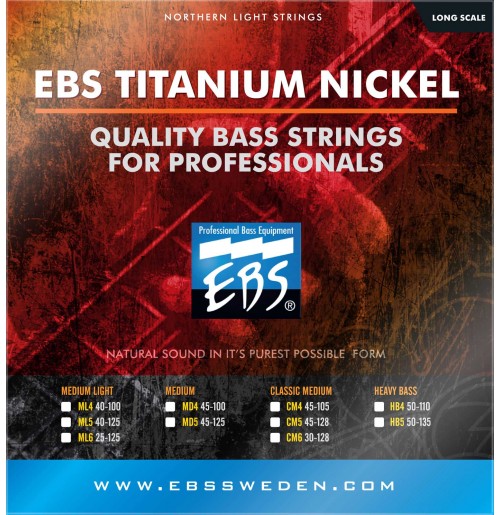 EBS 45-100 TN CM4 strune za bas kitaro